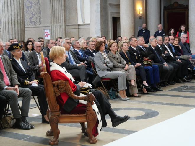 Audience solennelle de présentation de Anne Kostomaroff