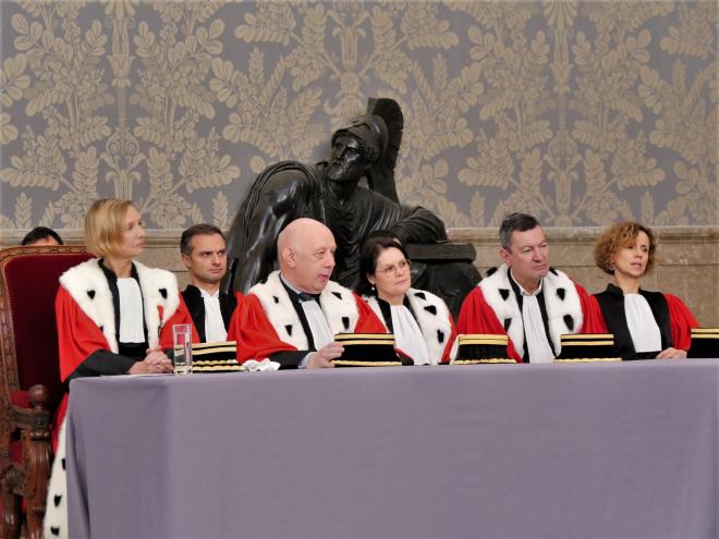 Audience solennelle de rentrée