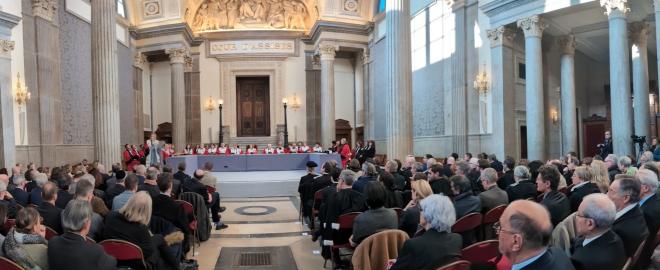 Audience solennelle de rentrée