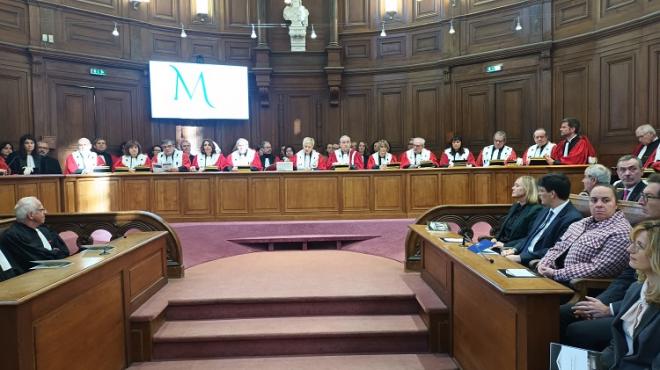 Audience solennelle