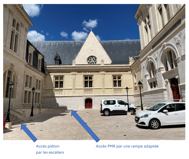 Accès accueil CA au 8 rue Amiral Roussin - Dijon (2)