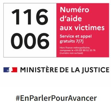 116 006 - Numéro d'aide aux victimes
