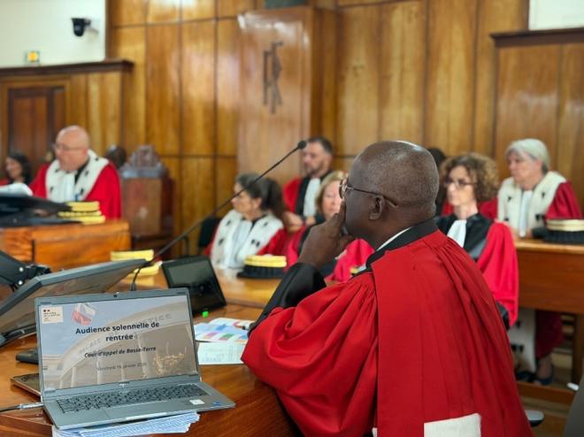 monsieur André AIGLE, directeur de greffe CA Basse-Terre