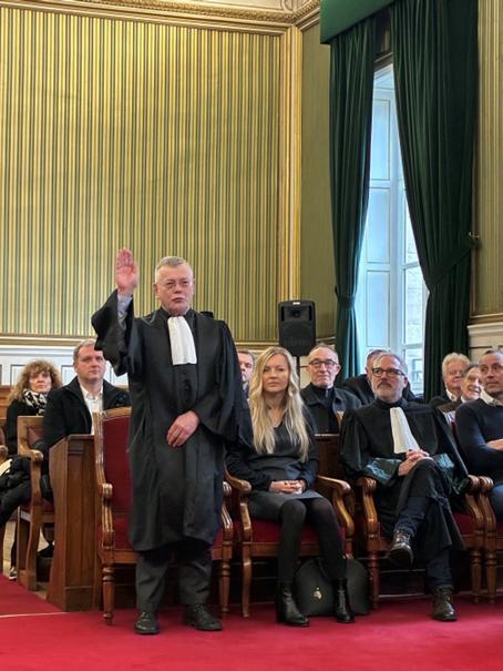Prestations de serment à la cour d’appel pour un magistrat honoraire et des experts judiciaires