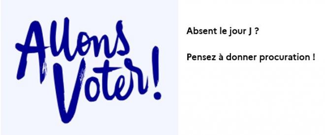 Absent le jour J ? Pensez à donner procuration !
