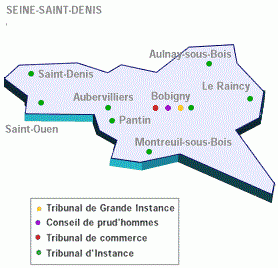 arrondissement judiciaire de Bobigny