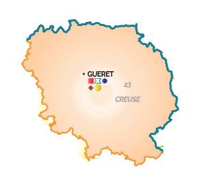 Carte AJ Guéret