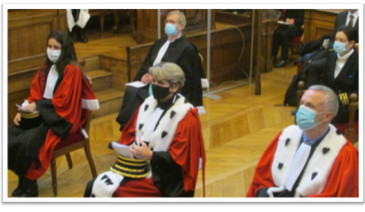 M GAY, Mme SAUNIER-RUELLAN et Mme BATAILLARD