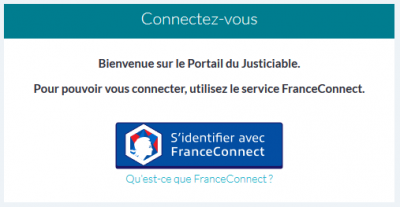 Identification franceconnect