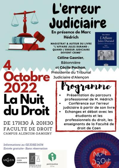 La Nuit du Droit à Alençon