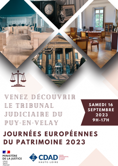 Affiche TJ Le Puy JEP 2023