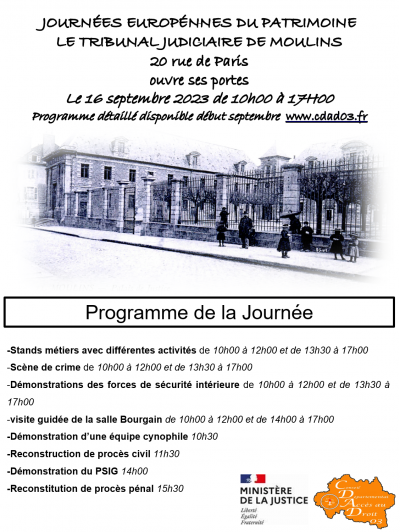 Programme JPO Moulins 2023