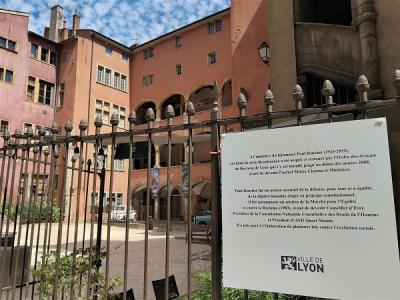 Dévoilement de l'Espace Paul Bouchet (ancienne " Maison des avocats ")