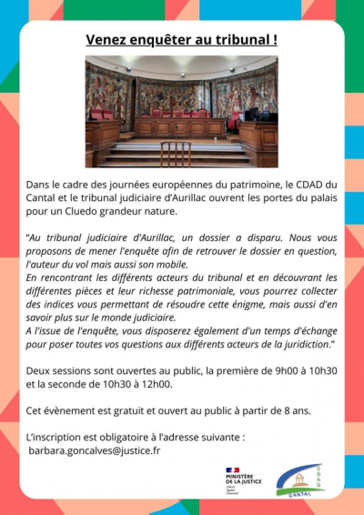 Affiche JEP  2024 Aurillac