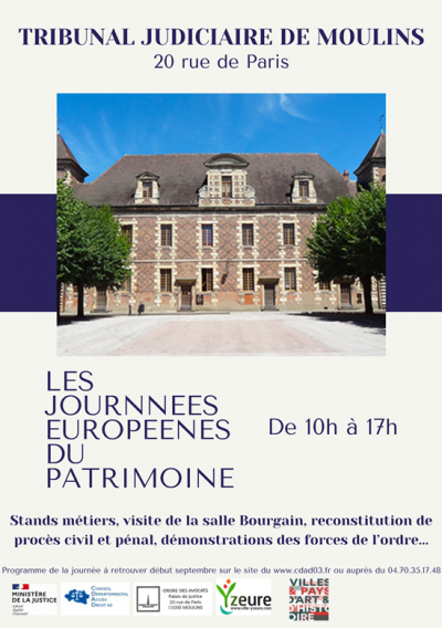 Affiche JEP 2024 Moulins