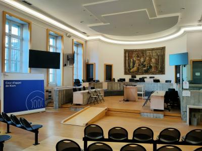 Vue de la salle des assises du Puy-de-Dôme