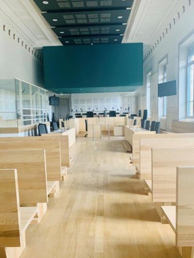 Vue de la salle des assises de Haute-Loire