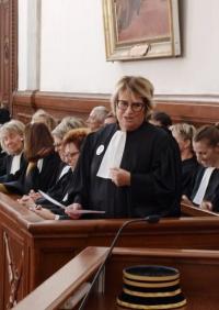 Audience de prestation de serment de 18 avocats 