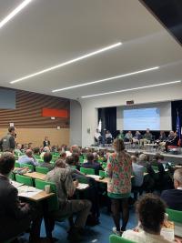 temps d'échange à la fin de la table ronde 